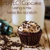 How to make cupcake from mix taste like scratch