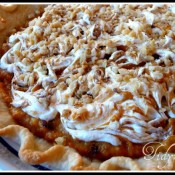 Layered Walnut Pumpkin Pie at TidyMom.net