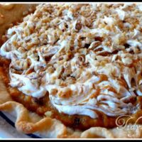 Layered Walnut Pumpkin Pie at TidyMom.net