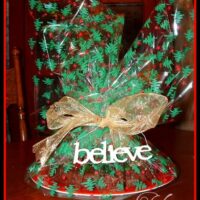 Christmas Fudge Wreath at TidyMom.net
