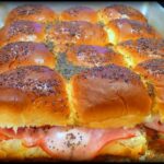 Mini ham sandwiches Mini ham sandwiches