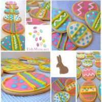 decorated Easter Cookies at TidyMom.net