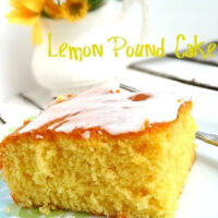 Lemon Pound cake
