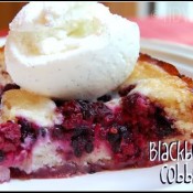 blackberry cobbler