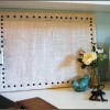diy burlap board at TidyMom,net