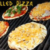how to grill pizza