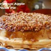 upside down apple pecan pie recipe at TidyMom.net