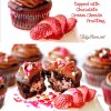 Chocolate Covered Strawberry Cupcakes! recipe at TidyMom.net