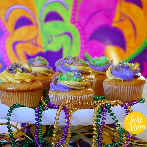 mardi gras cupcakes mardi gras cupcakes