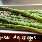 roasted parmesan asparagus at TidyMom.net