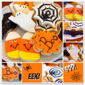 Halloween Cookie Collage