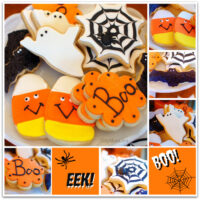 Halloween Cookie Collage