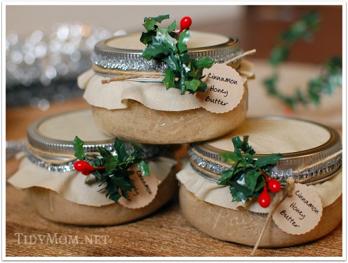 Cinnamon Honey Butter Jars