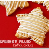 Raspberry cookies titled