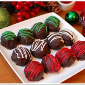 Red Velvet Christmas Truffles