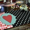 valentine place mat