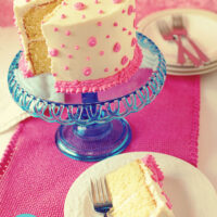 Pink Birthday Cake