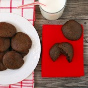 Almost Fat Free Chocolate Cookies