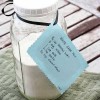 homemade cake mix in a jar