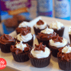 Pillsbury Mini Brownies and Easy Frost Frosting