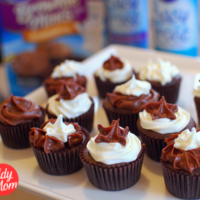 Pillsbury Mini Brownies and Easy Frost Frosting