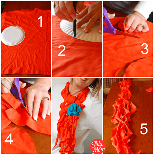 how to make a scarf