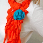 scarf made from t-shirt scarf made from t-shirt