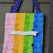 spring door craft at TidyMom.net