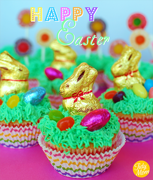 Spring Easter Cupcakes Spring Easter Cupcakes