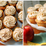 Apple Caramel Cupcakes with Cinnamon Buttercream