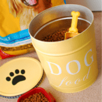 Dog food tin Dog food tin