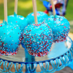 Red White and Blue Candy Apples Red White and Blue Candy Apples