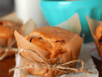 Mixed Berry Muffins in Parchment Paper Wrappers