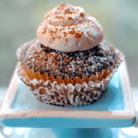 spiced mocha cupcake