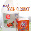 baking soda and vinegar drain cleaner