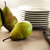 pears on a cutting board - Gourmande in the Kitchen