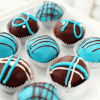 Baby Blue Velvet Cake Truffles