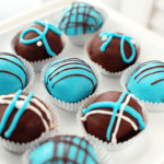 Baby Blue Velvet Cake Truffles Baby Blue Velvet Cake Truffles