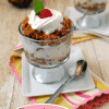 chocolate biscoff banana parfait