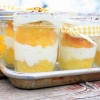 lemon cake in a jar
