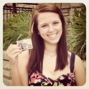she did it!