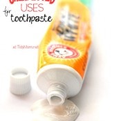 Unexpected Uses for Toothpaste at TidyMom.net