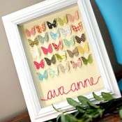 butterfly specimen art