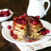 5 grain pancakes with flax