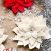 Felt Poinsettia Pin