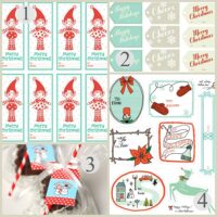 Free Holiday Gift Tags