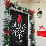 Snow Flake Front door