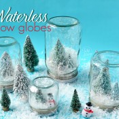waterless snow globe