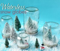waterless snow globe