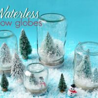 waterless snow globe